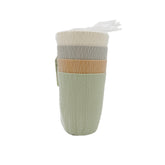 🥤 Plastic Cup (4PCS) – Eco-Style Reusable Drinkware in earth-tone colors, stackable and lightweight for daily use.
